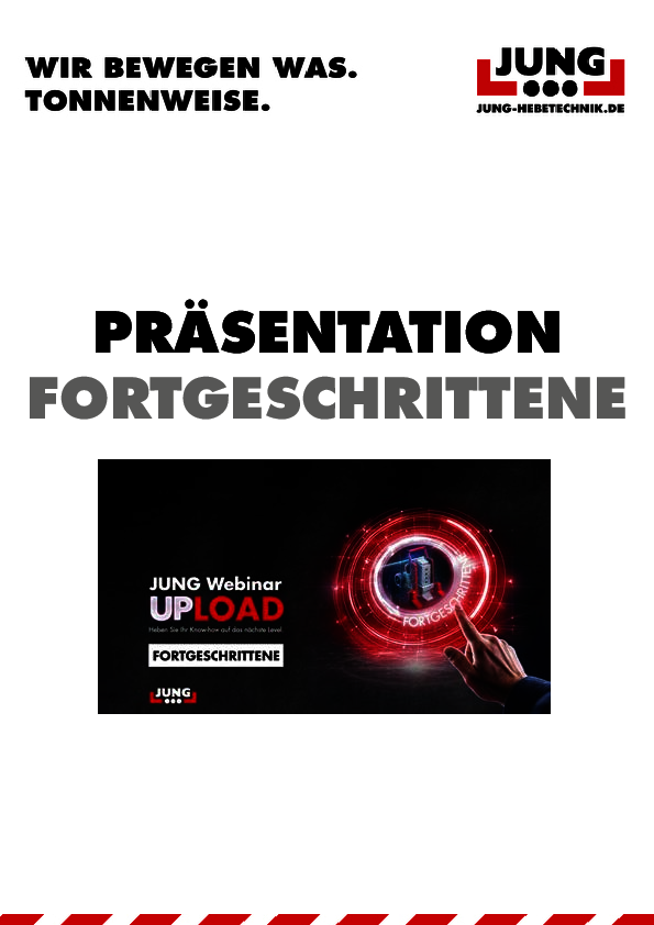 Präsentation FORTGESCHRITTENE