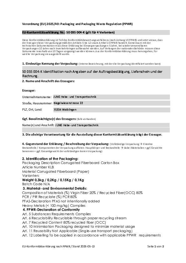 PPWR_EU_Konformitätserklärung_GDok_Innenkarton_50 035 004-K