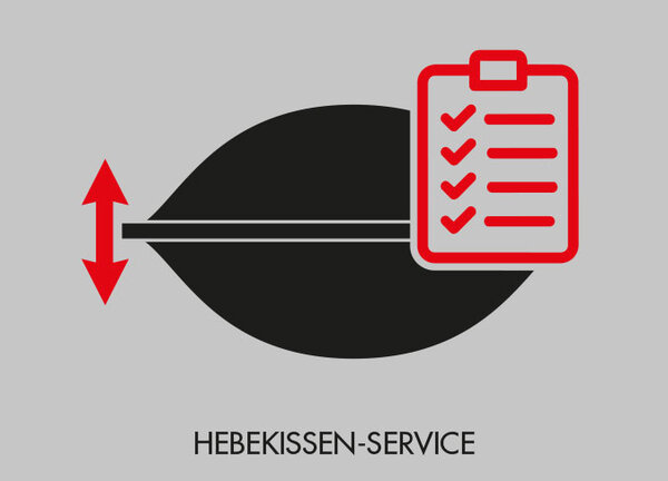 JUNG Hebekissen Service