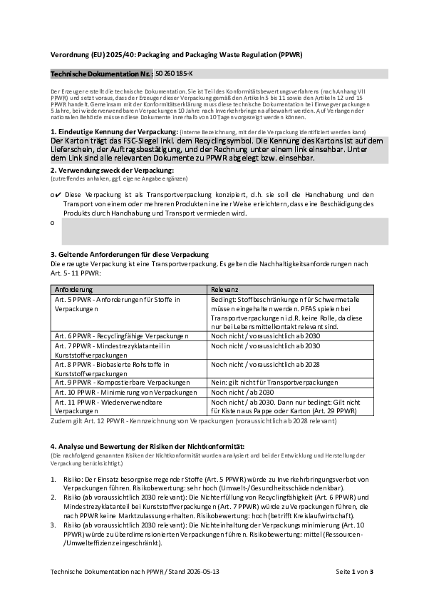PPWR_techn.Dokumentation_50 260 185-K