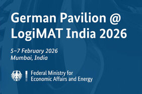JUNG im German Pavilion auf der LogiMAT India
