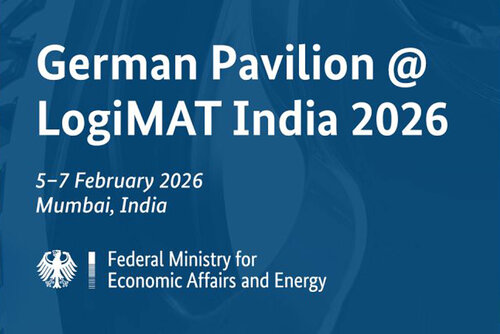 JUNG im German Pavilion auf der LogiMAT India