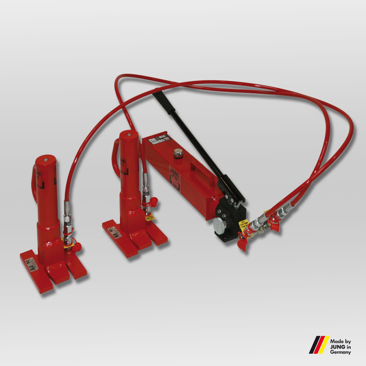 JSET 10/2 - Hydraulic jack set 