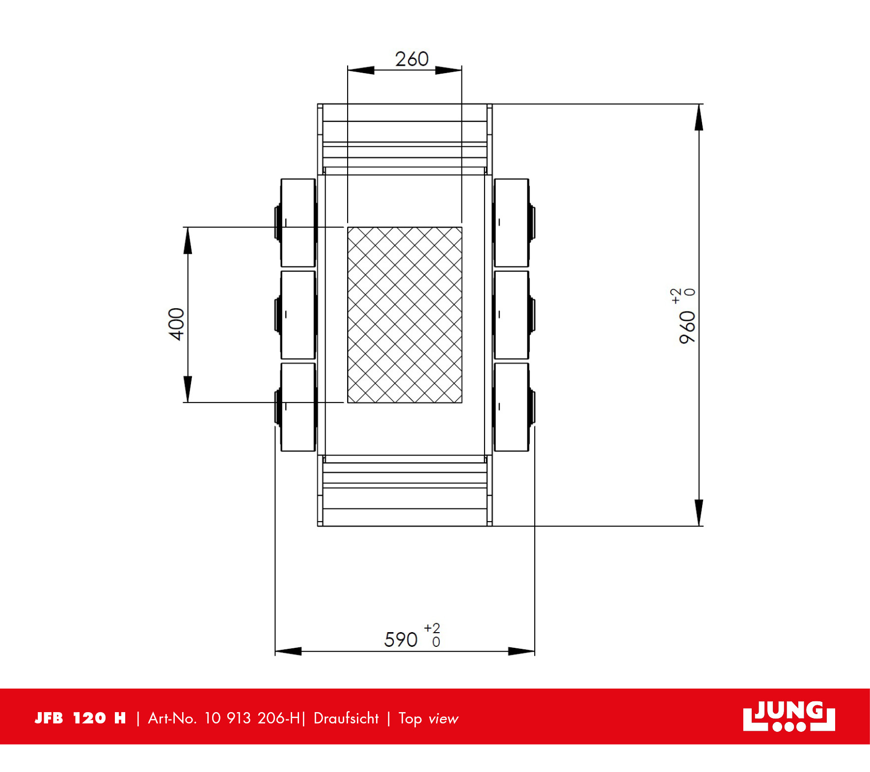 Transport trolley JFB 120 H Professional - NEW