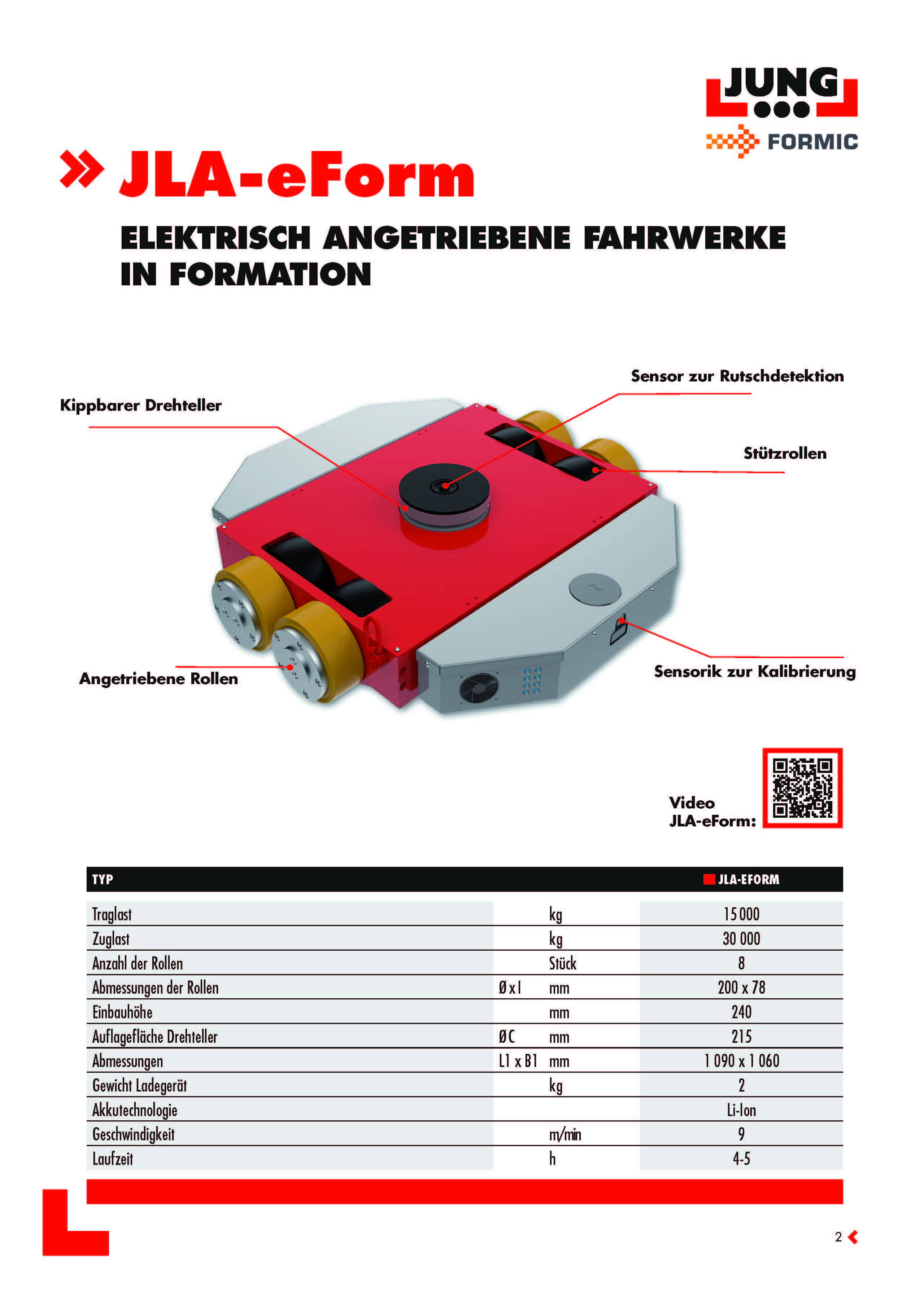 Fahrwerk JLA-eForm 15/30 H