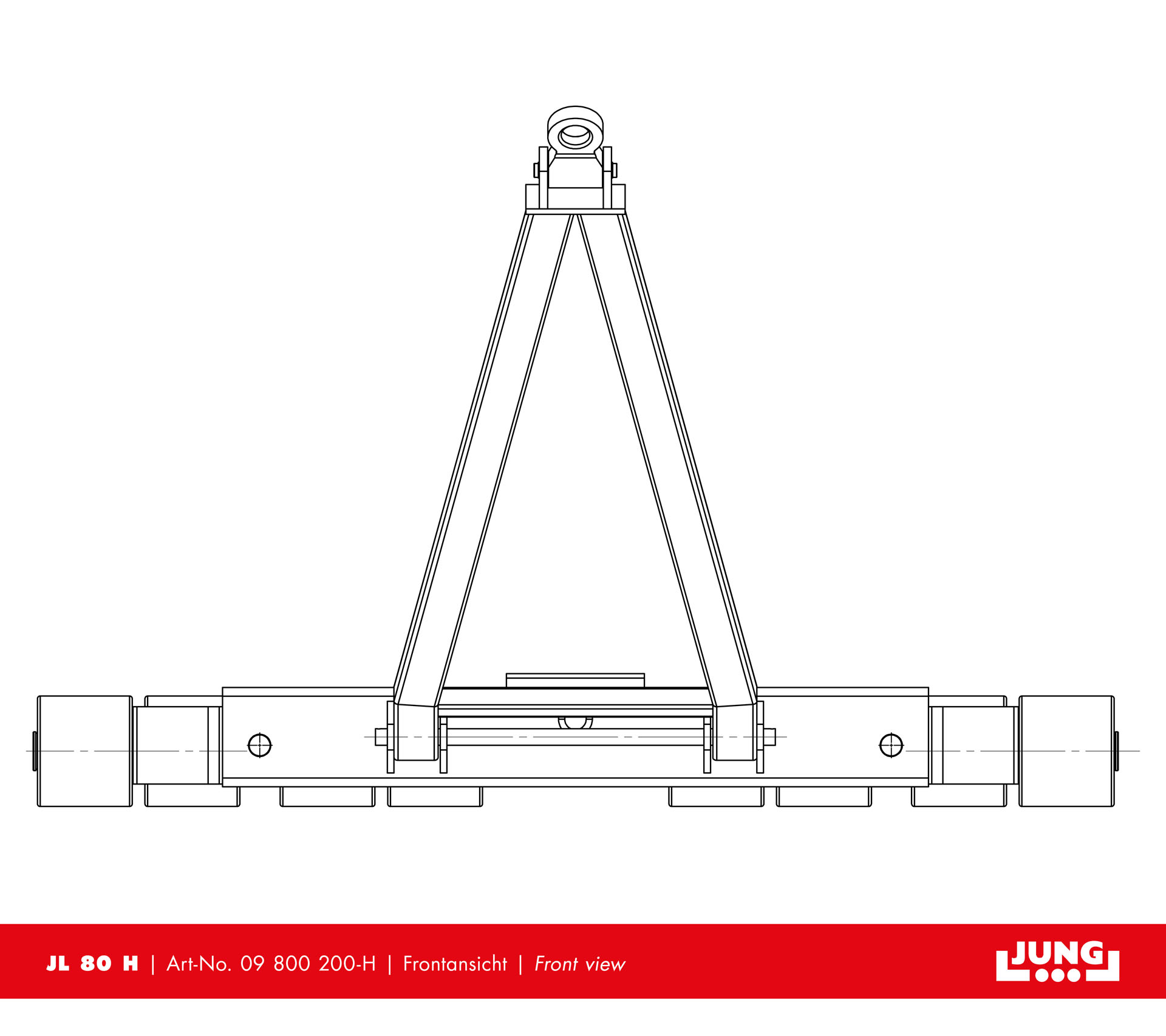 Steerable trolley JL 80 H Professional