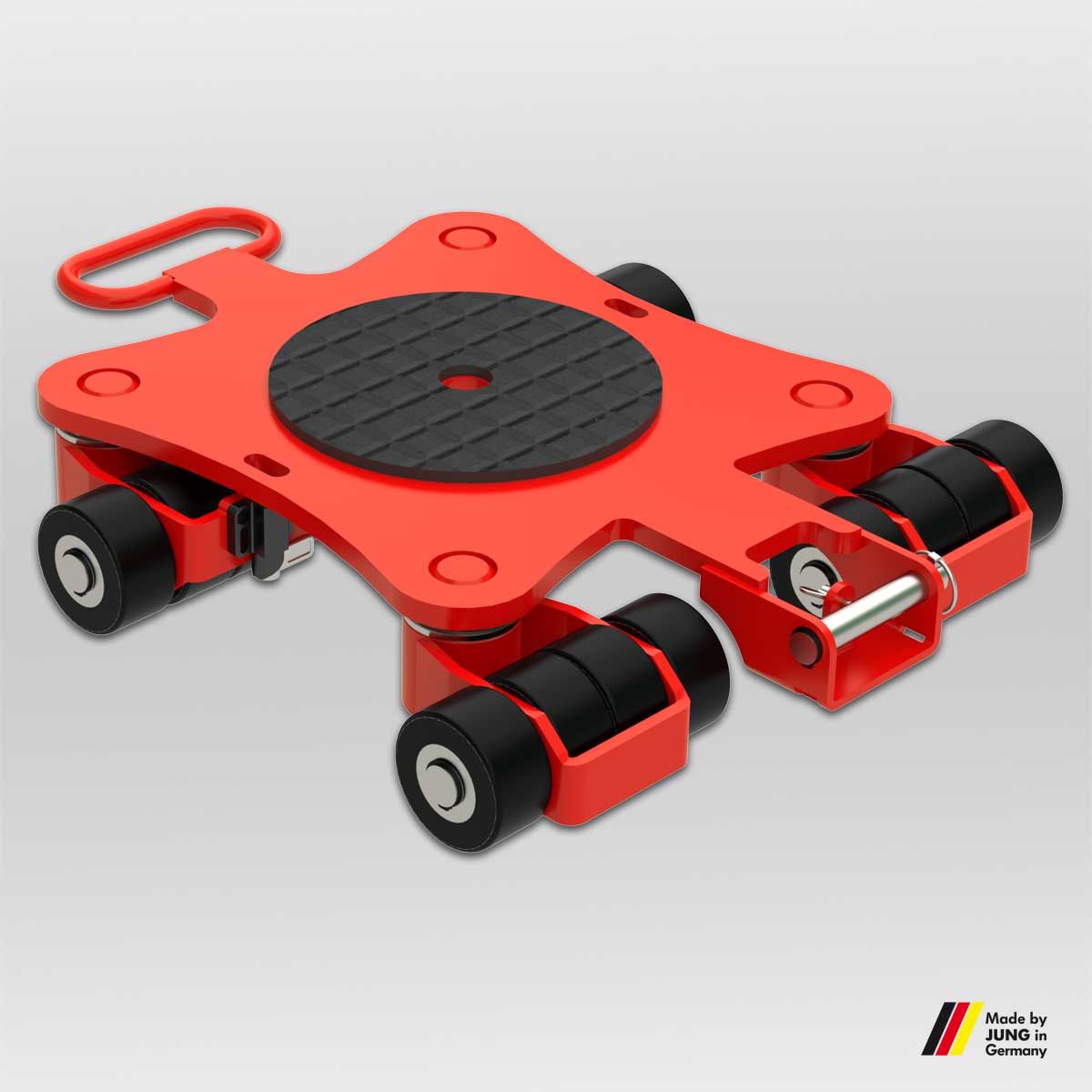 Kreiselfahrwerk JKB 6 K Arretierung