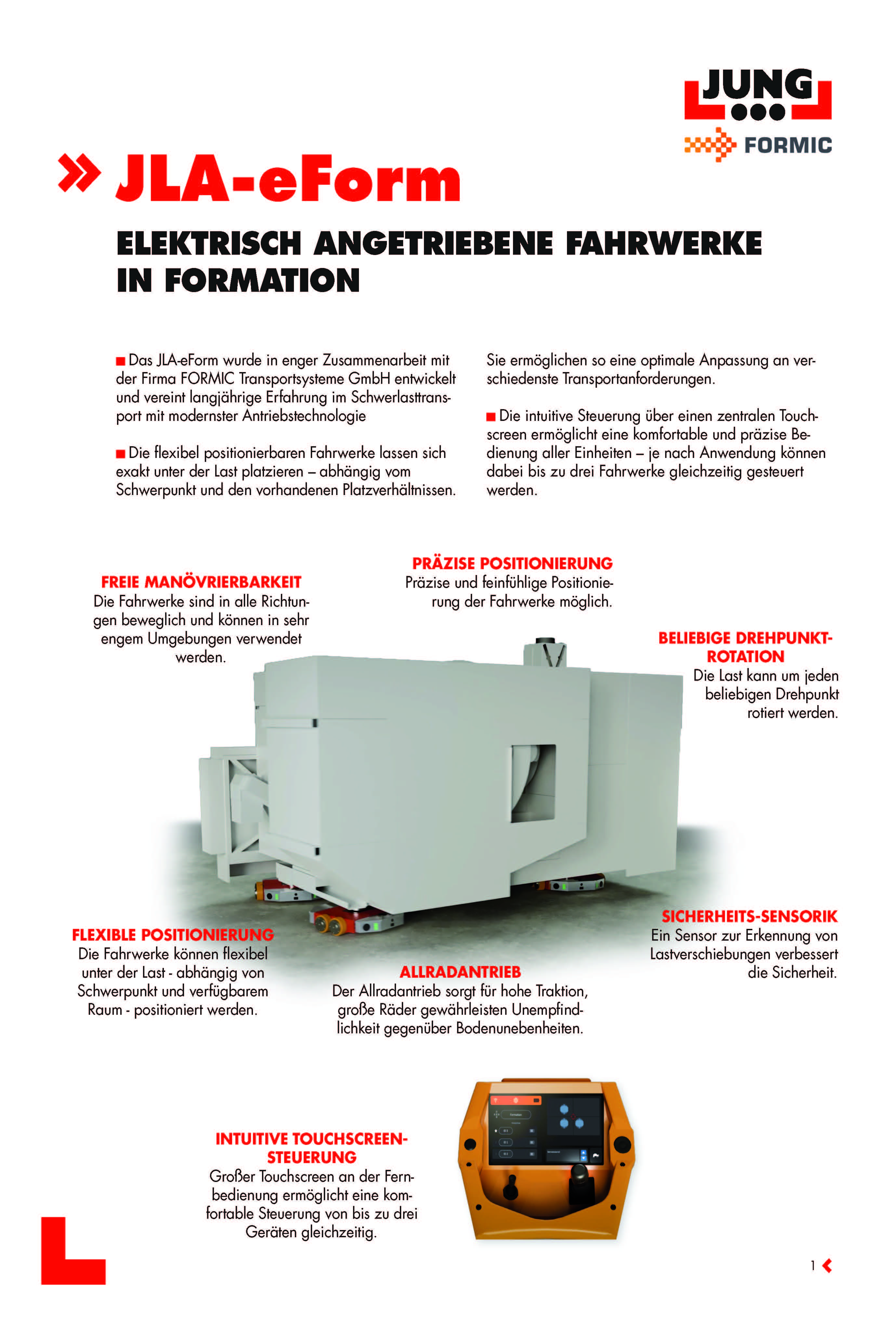 Fahrwerk JLA-eForm 15/30 H