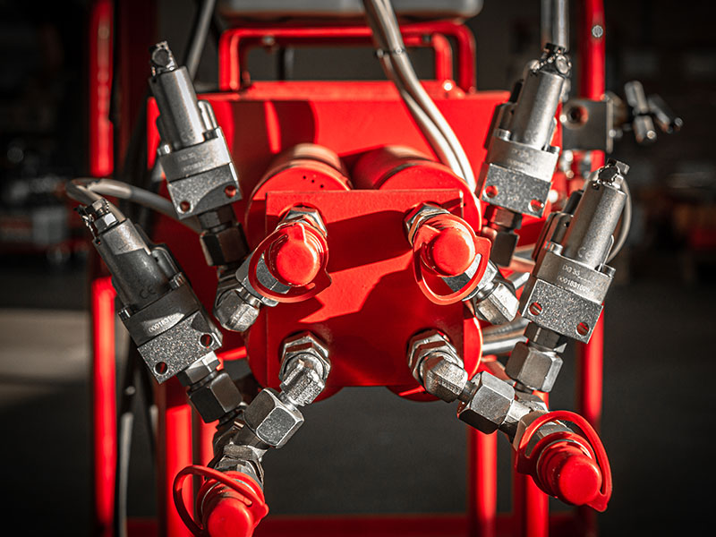 Synchronous pressure unit