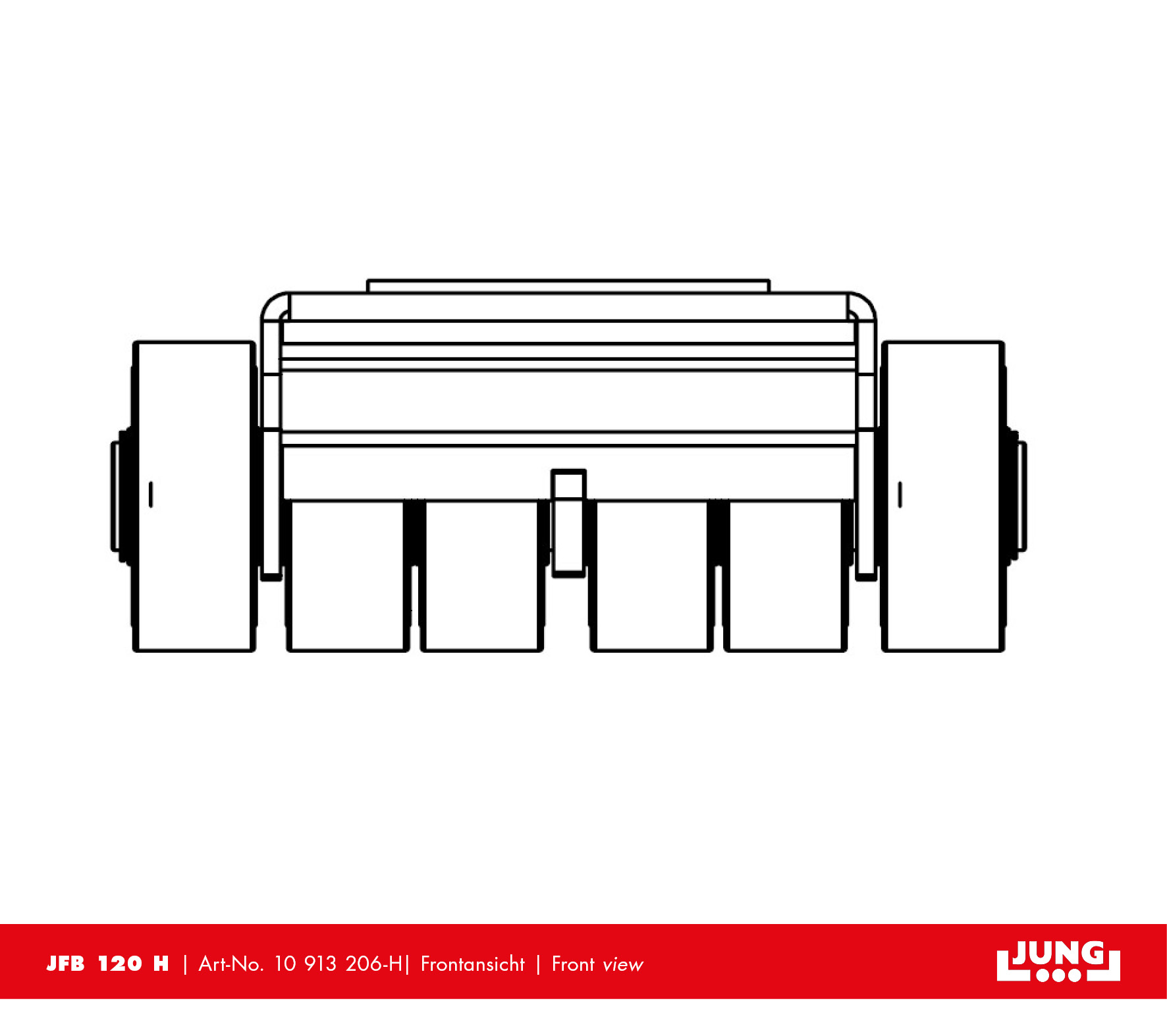 Transport trolley JFB 120 H Professional - NEW