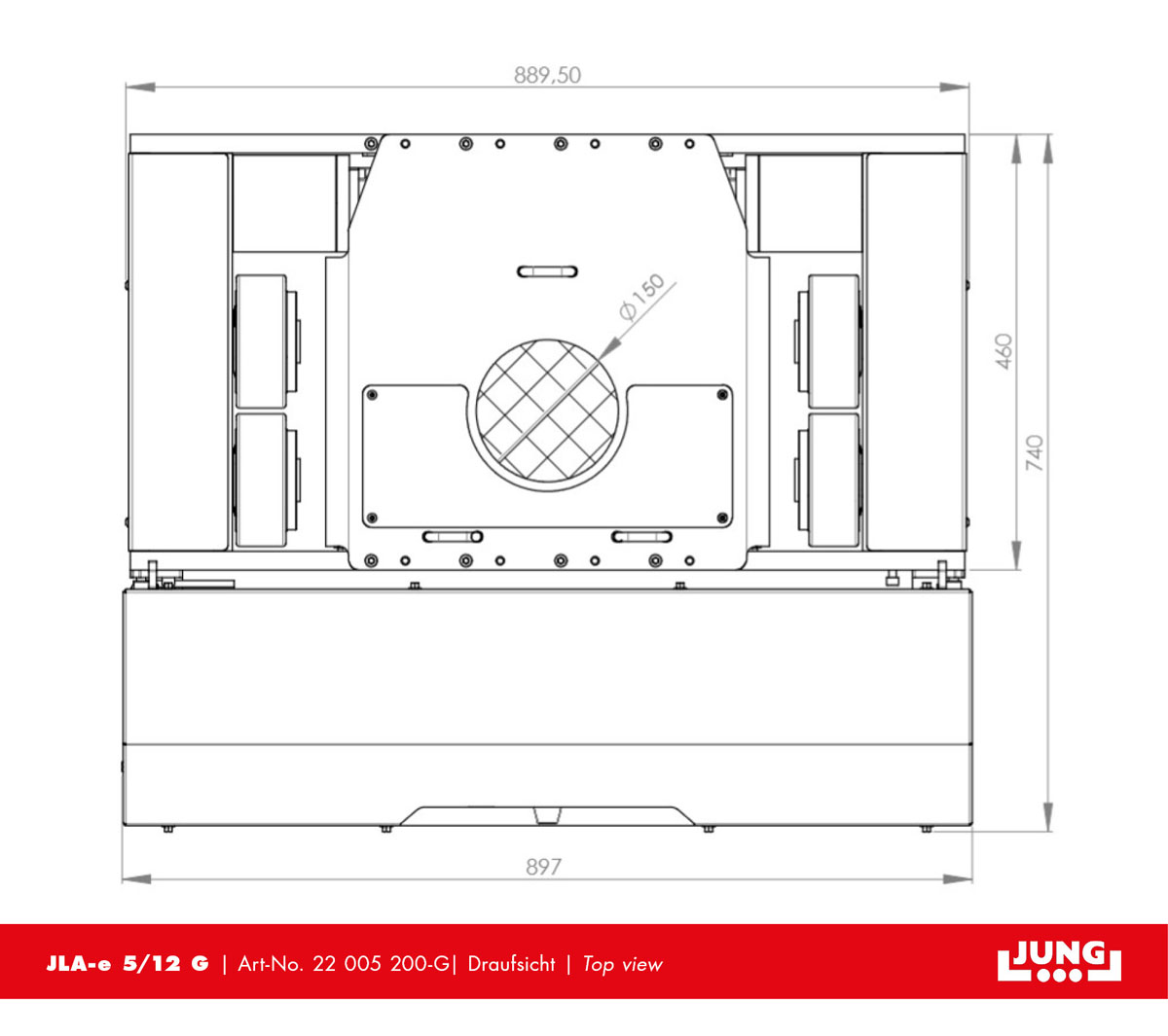 Fahrwerk JLA-e 5/12 G facelift - Set  Fahrwerk JLA-e 5/12 G facelift - Set