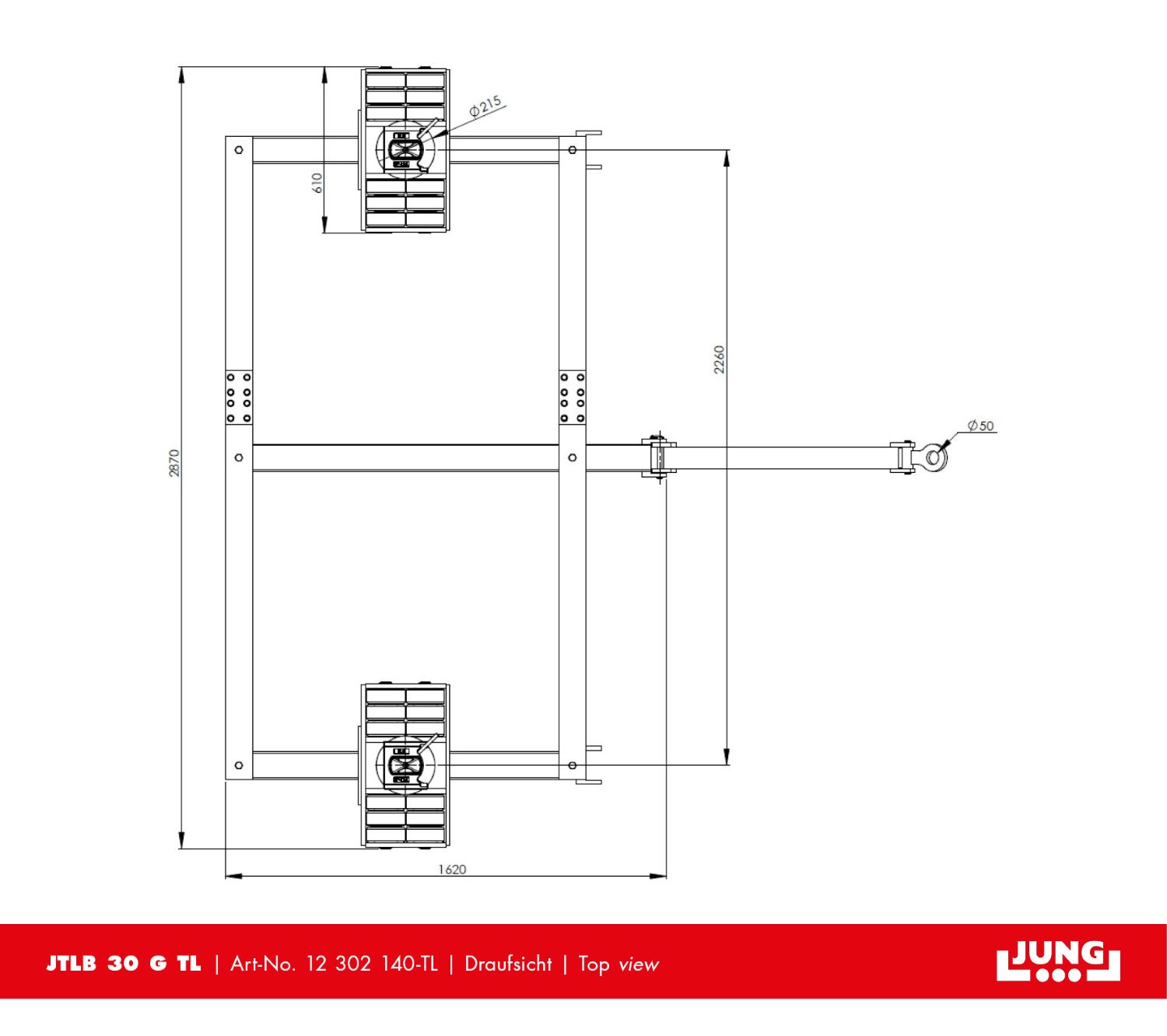 Tandem trolley JTLB 30 G Tandem trolley JTLB 30 G