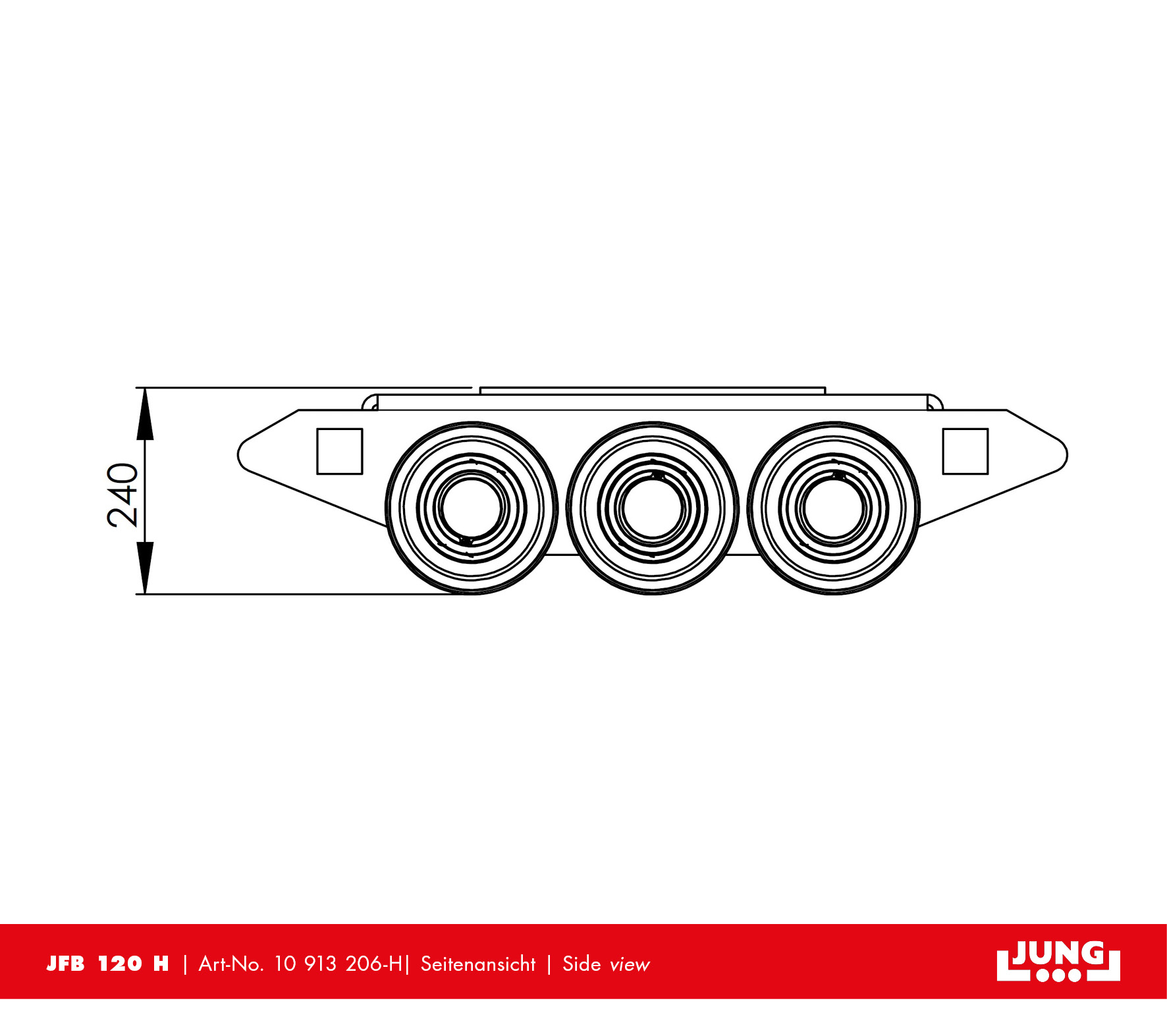 Transport trolley JFB 120 H Professional - NEW