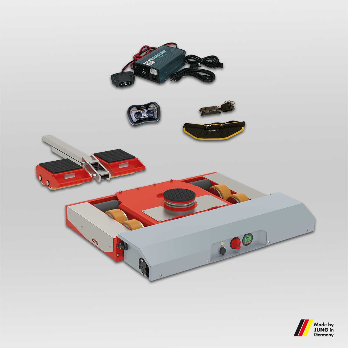 Electric-powered transport trolley JLA-e Set