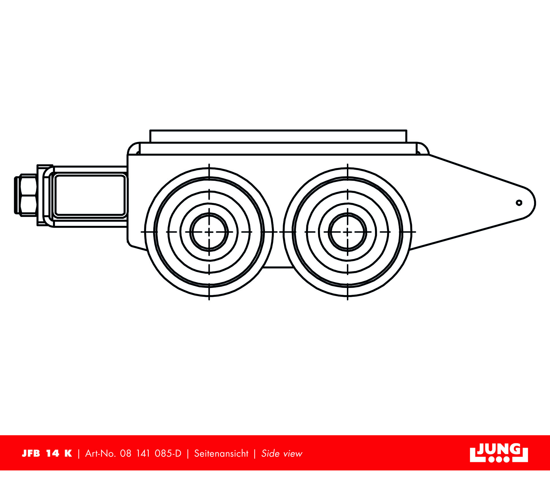 Adjustable trolley JFB 14 K Professional Adjustable trolley JFB 14 K Professional