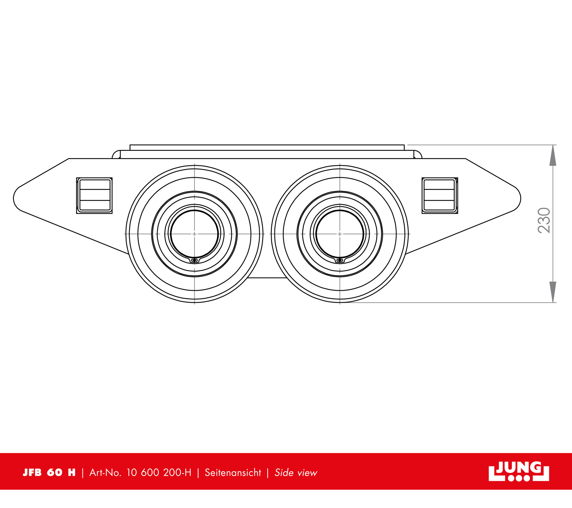 Adjustable trolley JFB 60 H Professional Adjustable trolley JFB 60 H Professional