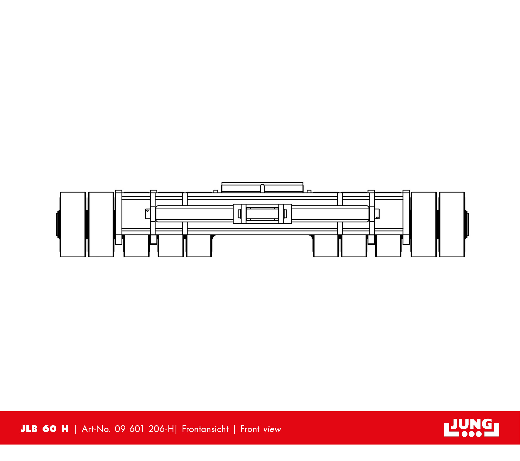 Steerable trolley JLB 60 H Professional - NEW