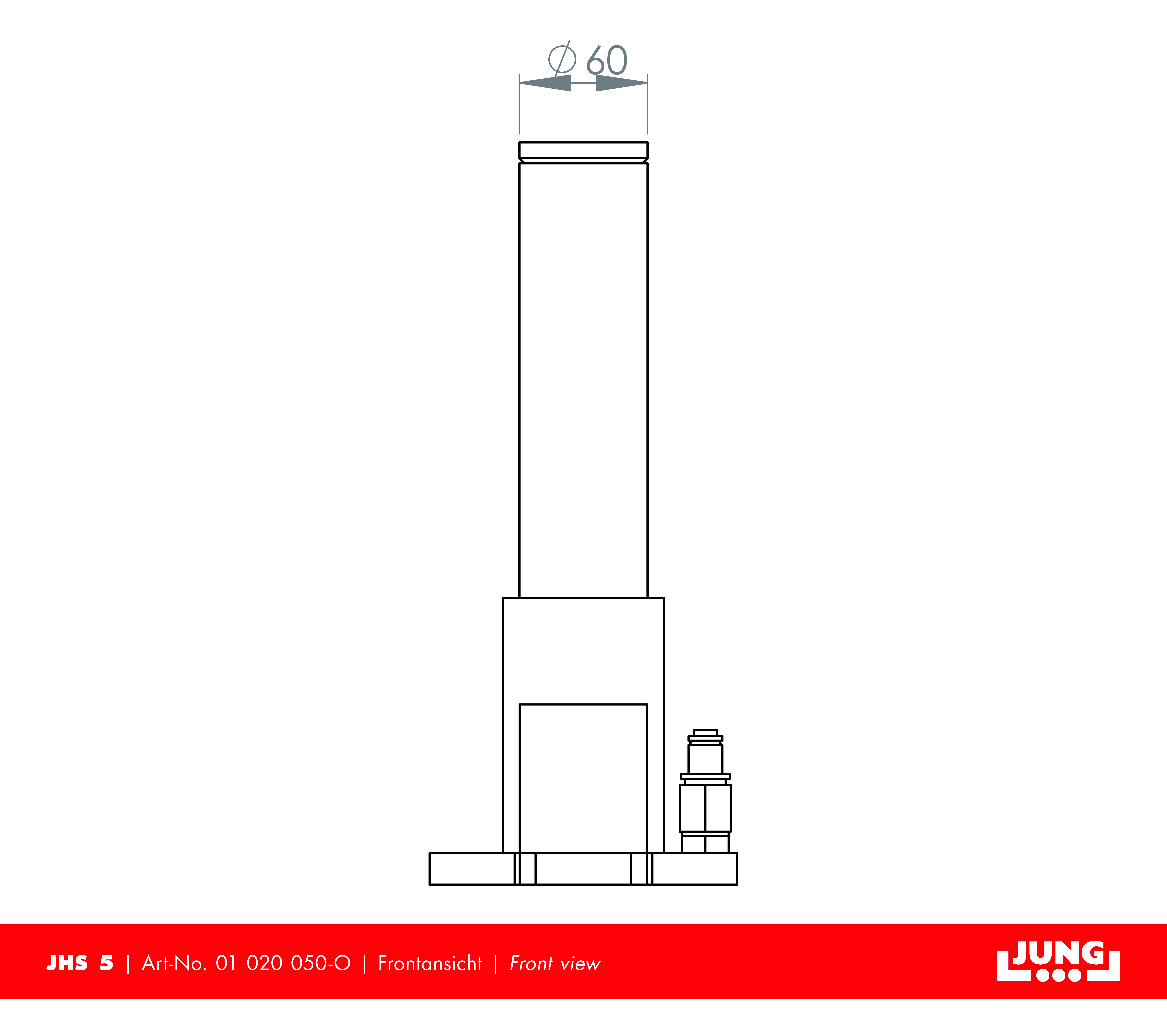 JSET 5/2 - Hydraulic jack set 
