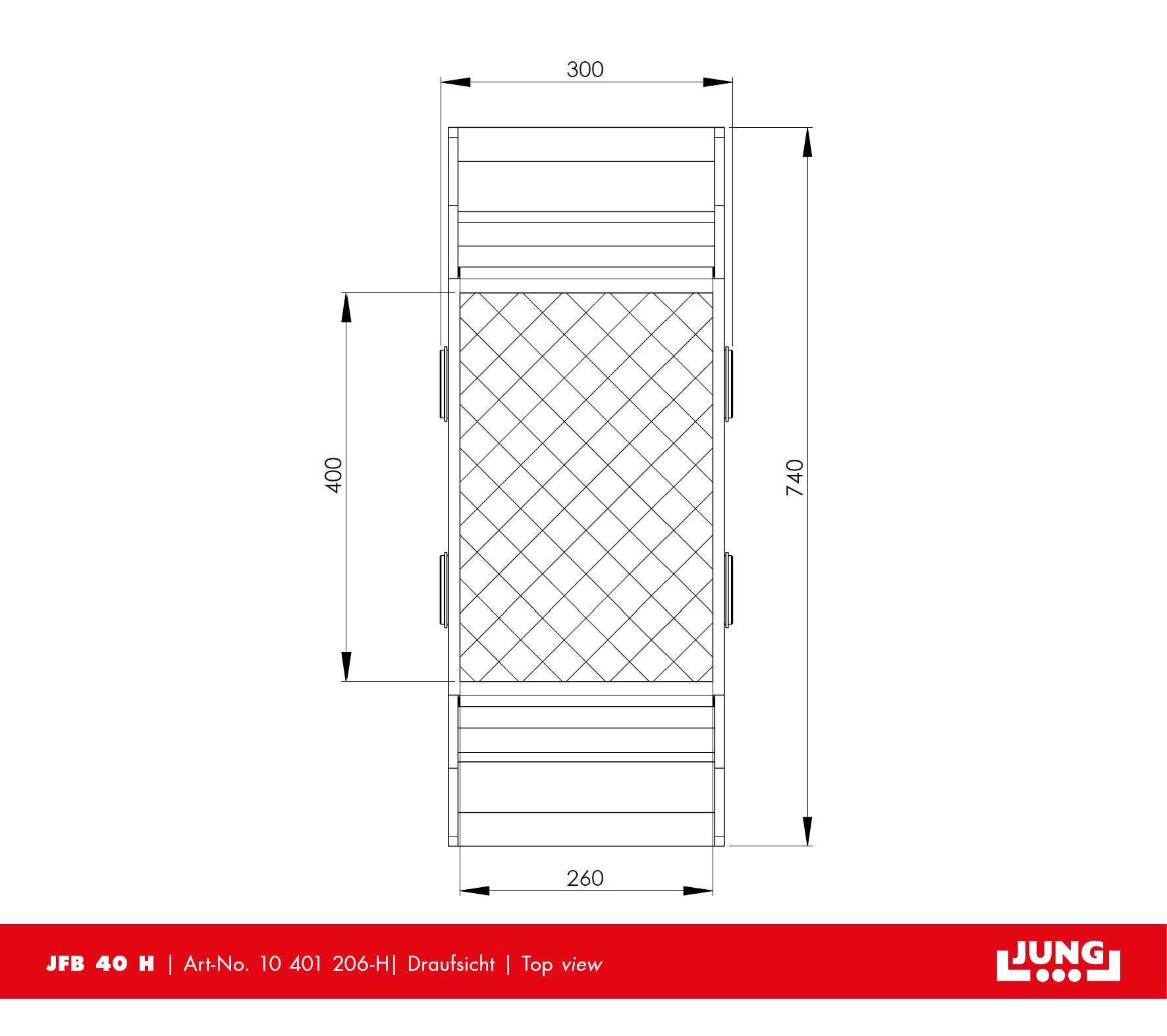 Transport trolley JFB 40 H Professional - NEW