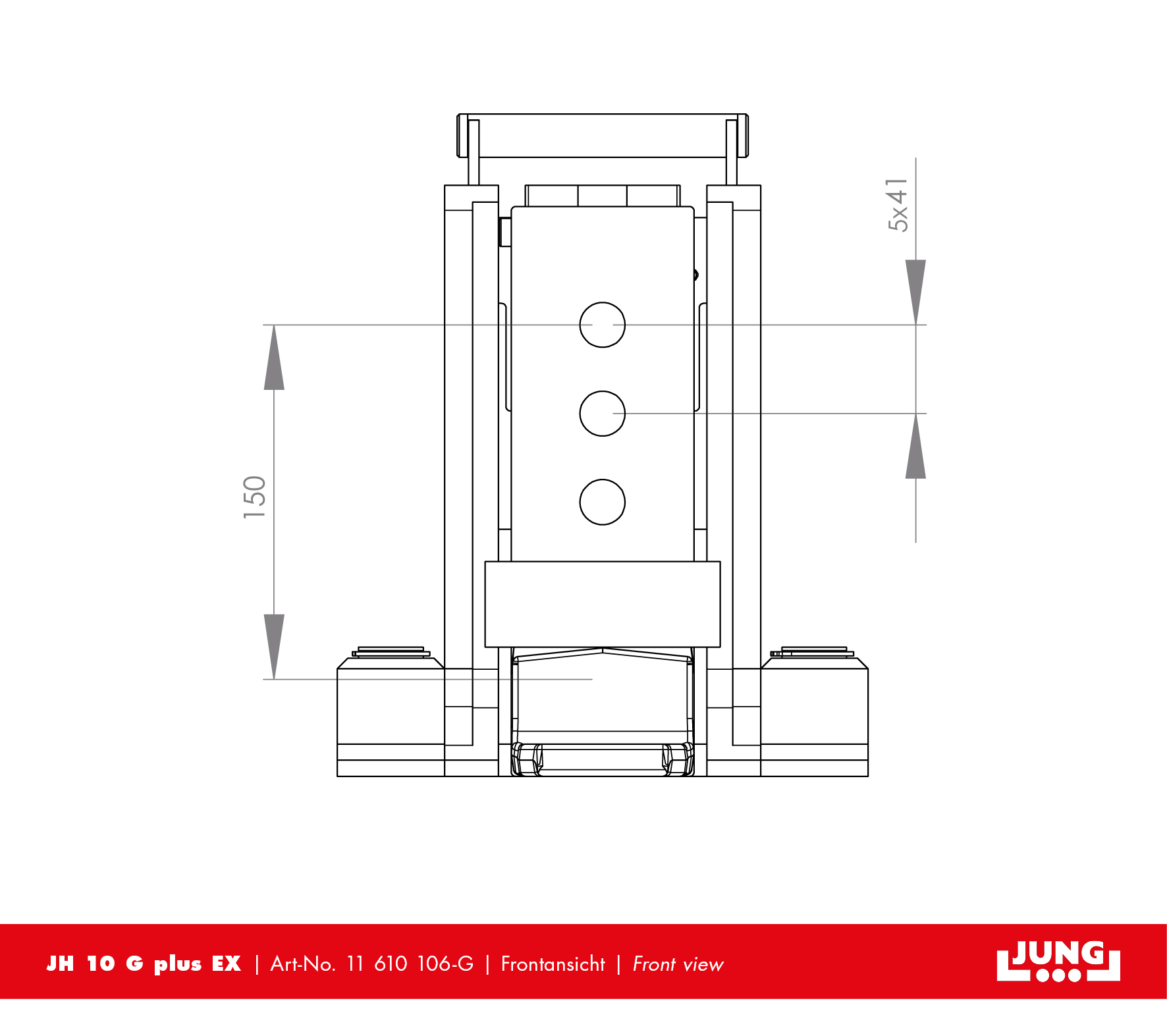 JH 10 G plus EX Maschinenheber