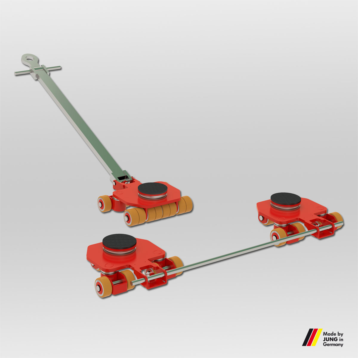 Flexible transportation with the multi purpose transport trolley JLF ...