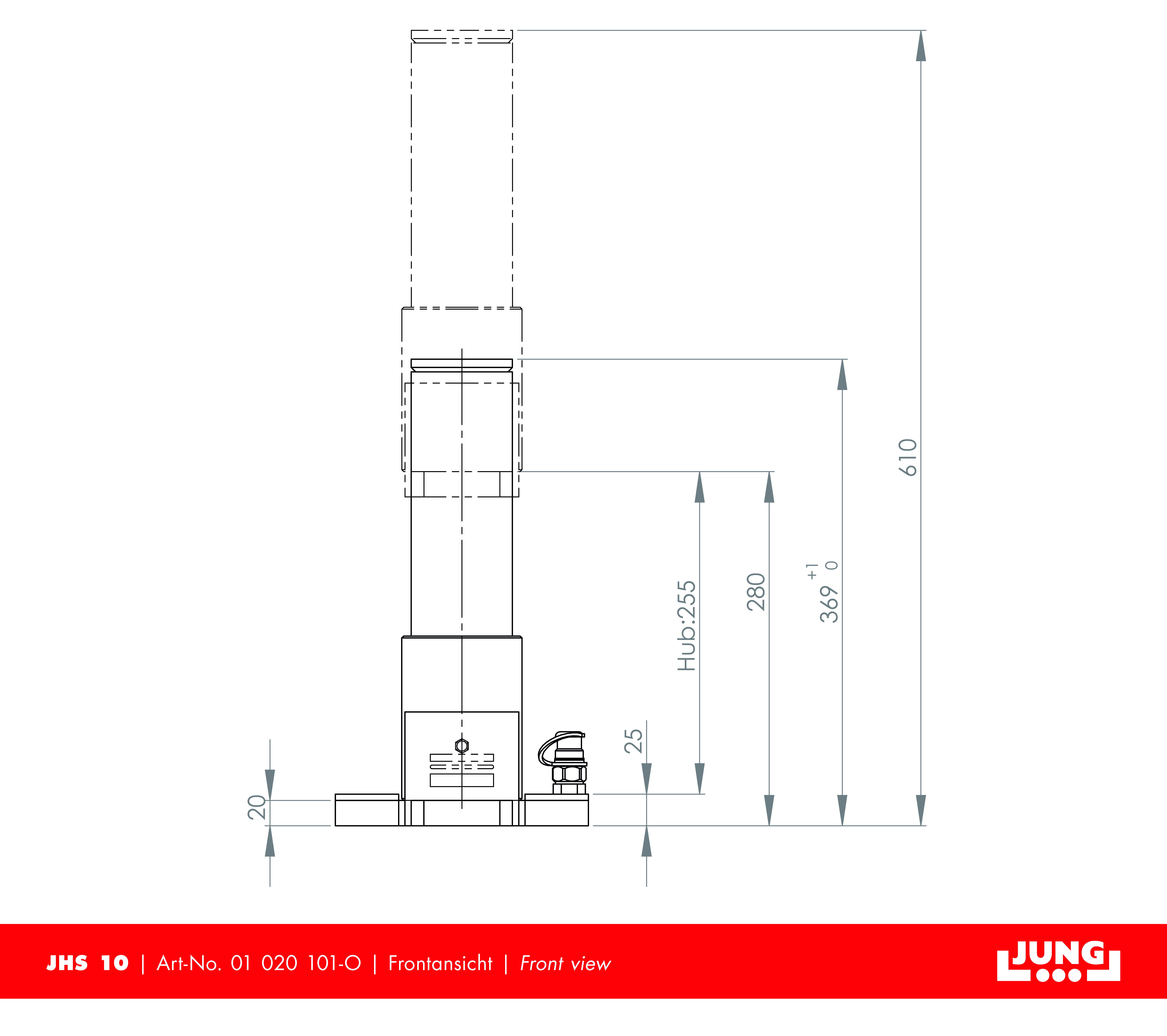 JHS 10 - Maschinenheber JHS 10 - Maschinenheber