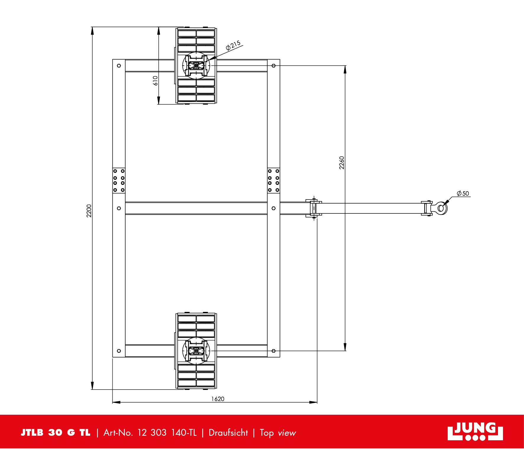 Containerfahrwerk JTLB 30 G TL