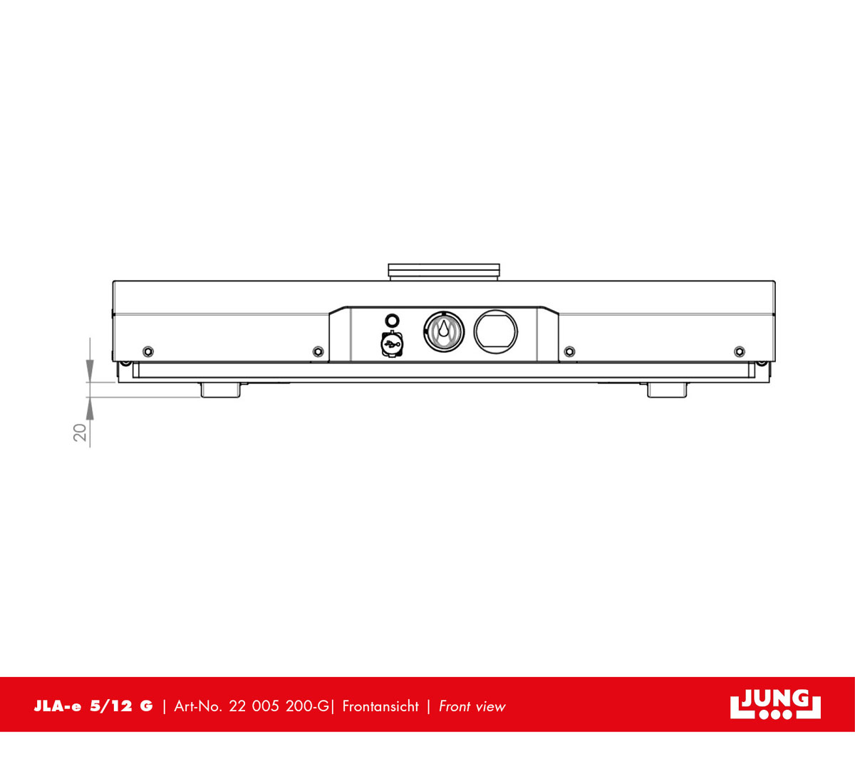 Fahrwerk JLA-e 5/12 G facelift - Set  Fahrwerk JLA-e 5/12 G facelift - Set