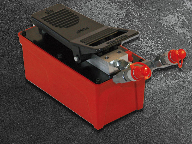 Air hydraulic pumps