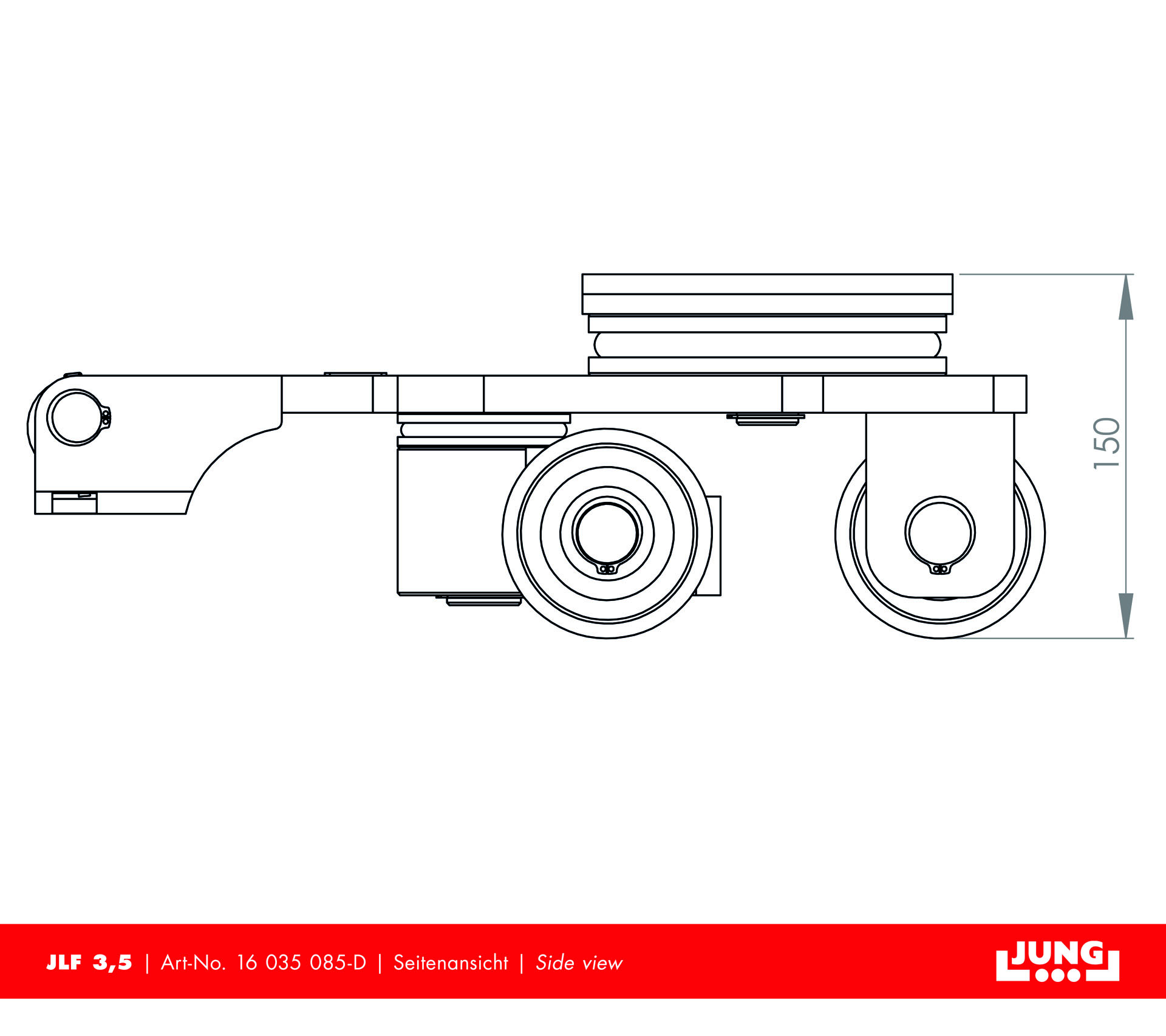 Servofahrwerk JLF 3,5 Servofahrwerk JLF 3,5
