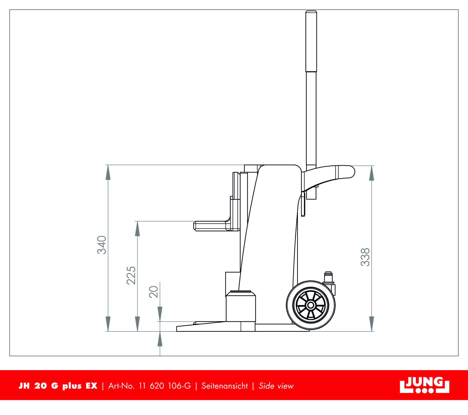 JH 20 G plus EX Maschinenheber JH 20 G plus EX Maschinenheber