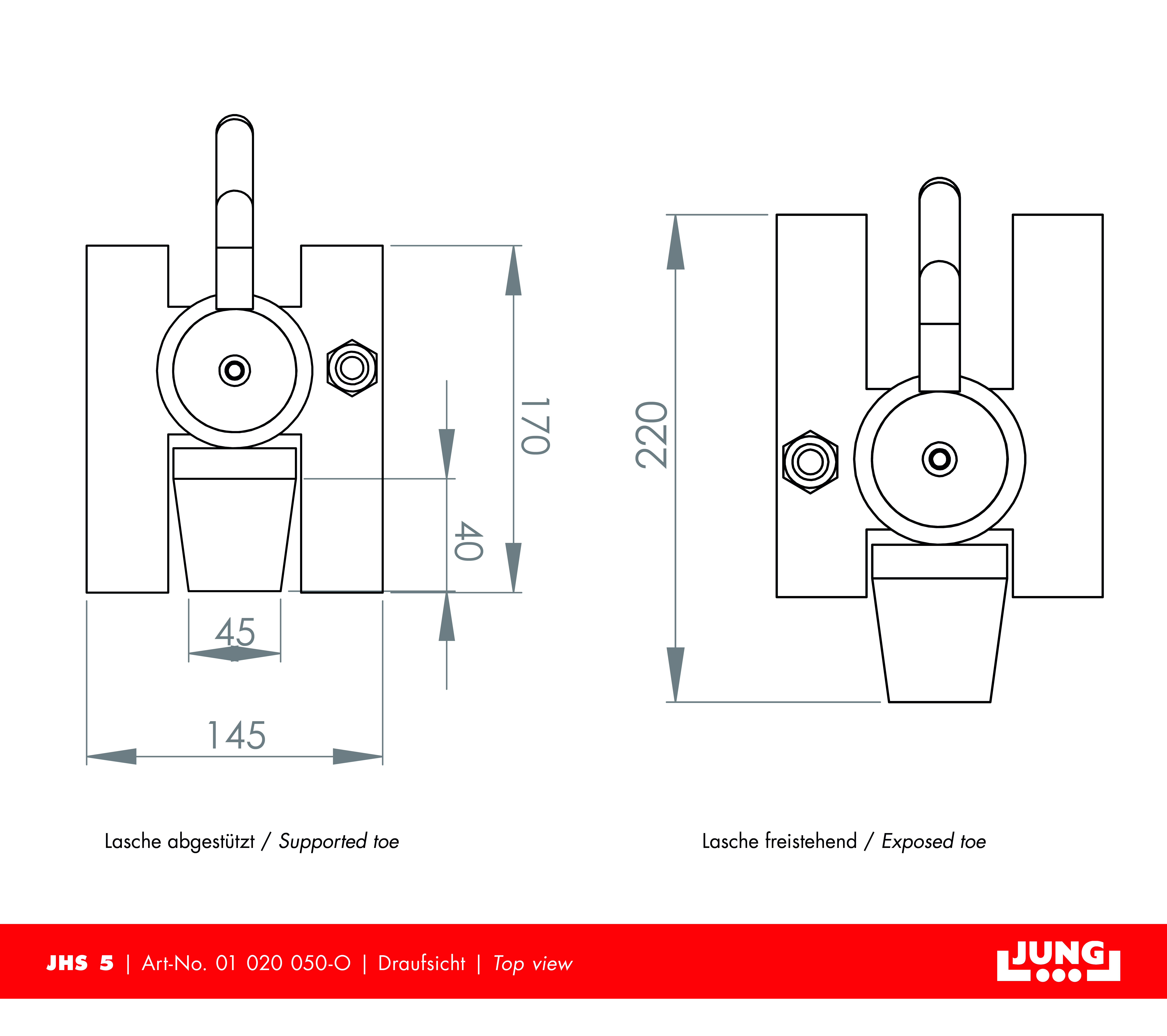 JSET 5/2 - Hydraulic jack set 