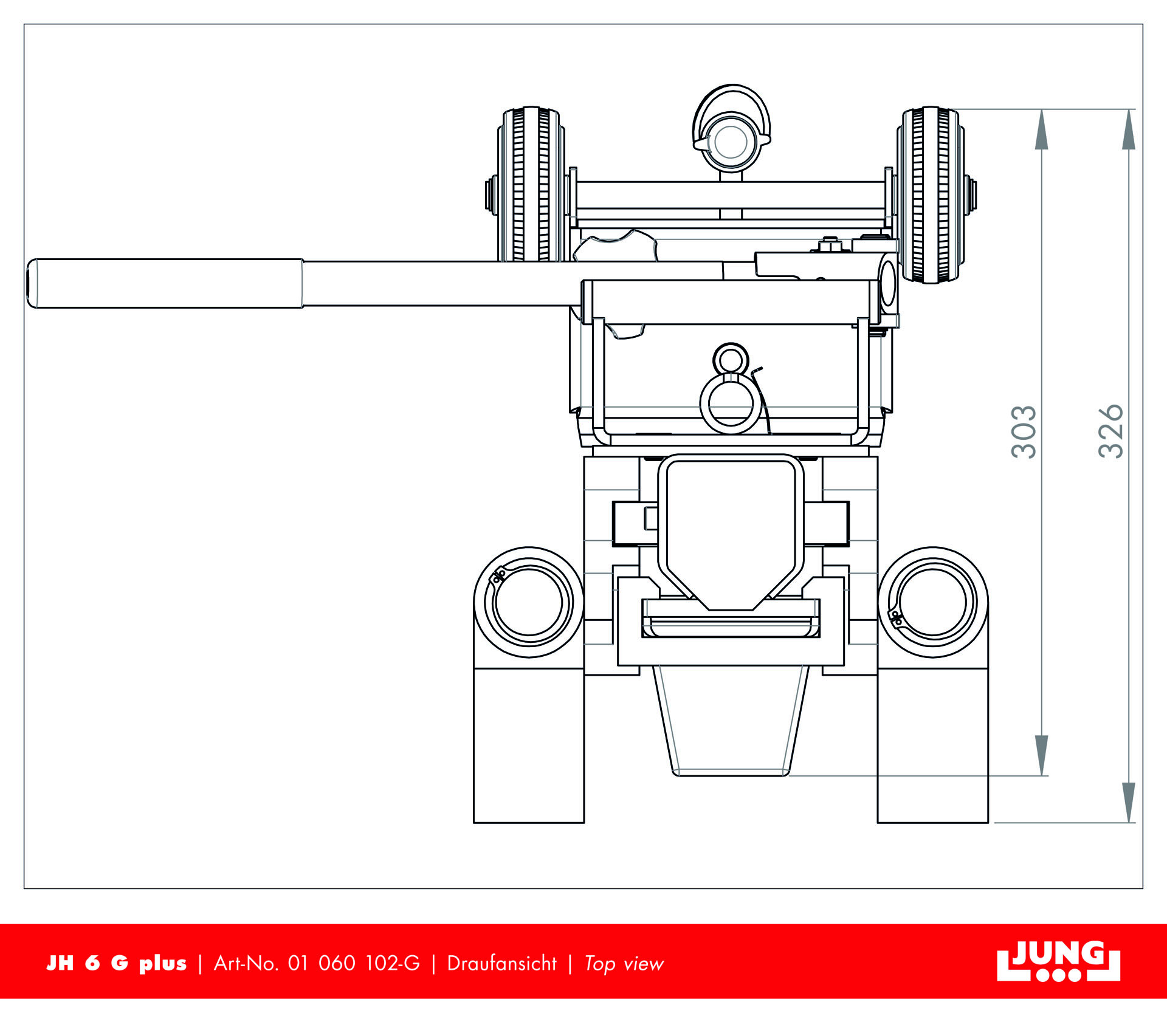 JH 6 G plus - Hydraulic jack 