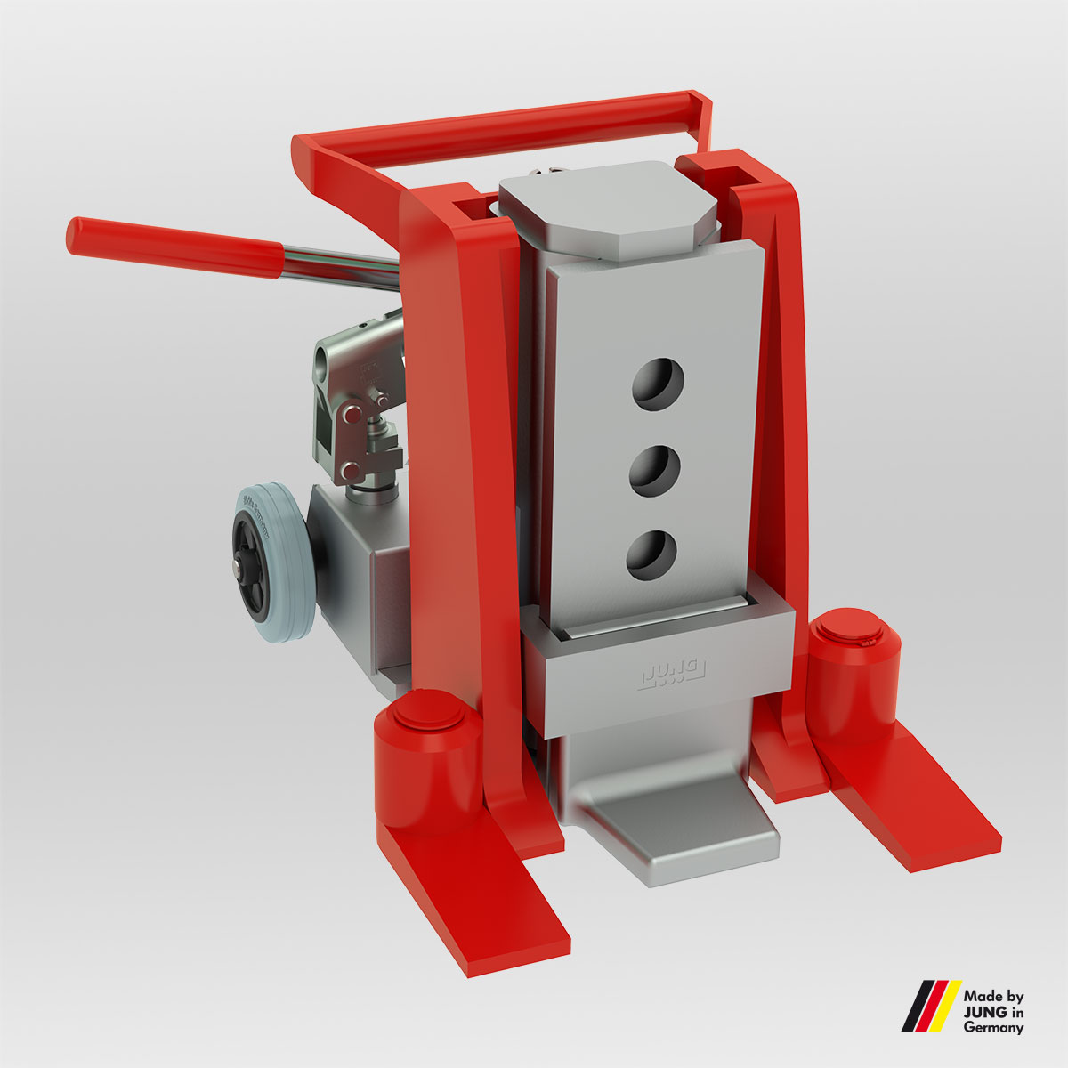 Maschinenheber JH 20 G plus mit Pumpeneinheit  Maschinenheber JH 20 G plus mit Pumpeneinheit
