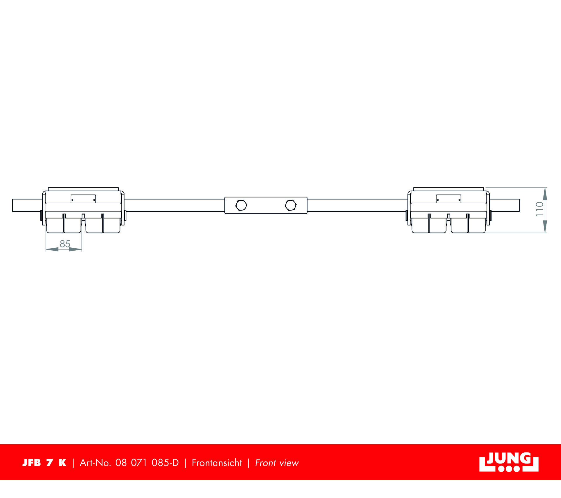 Fahrwerk JFB 7 K Professional Fahrwerk JFB 7 K Professional
