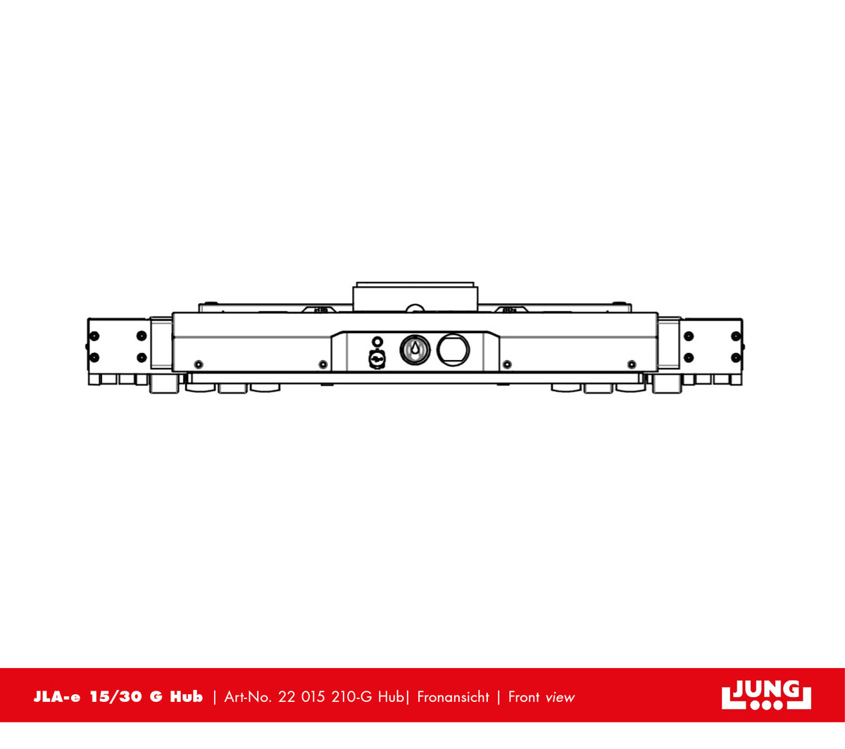 Transport trolley JLA-e 15/30 G with stroke facelift