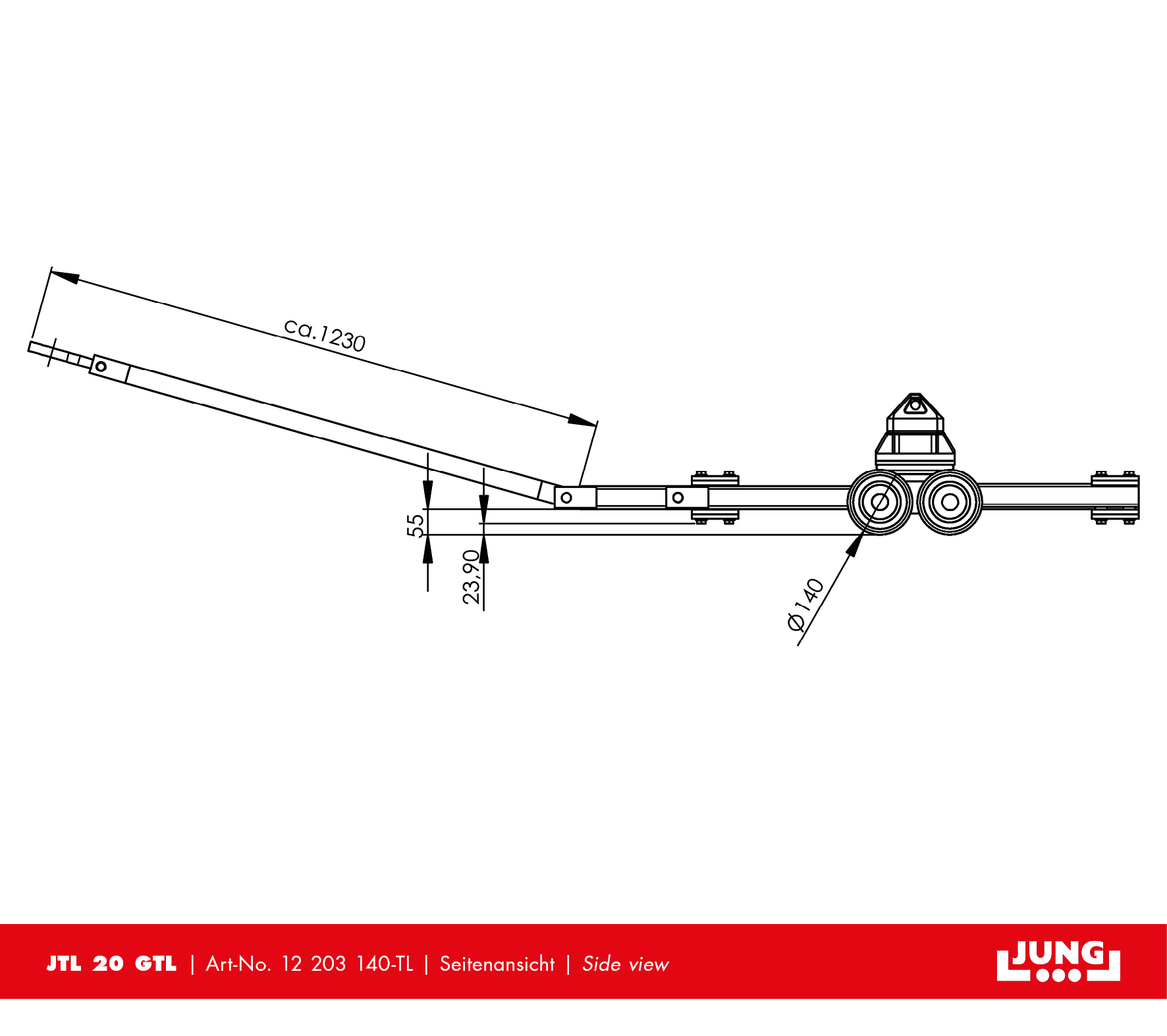 Containerfahrwerk Twistlock