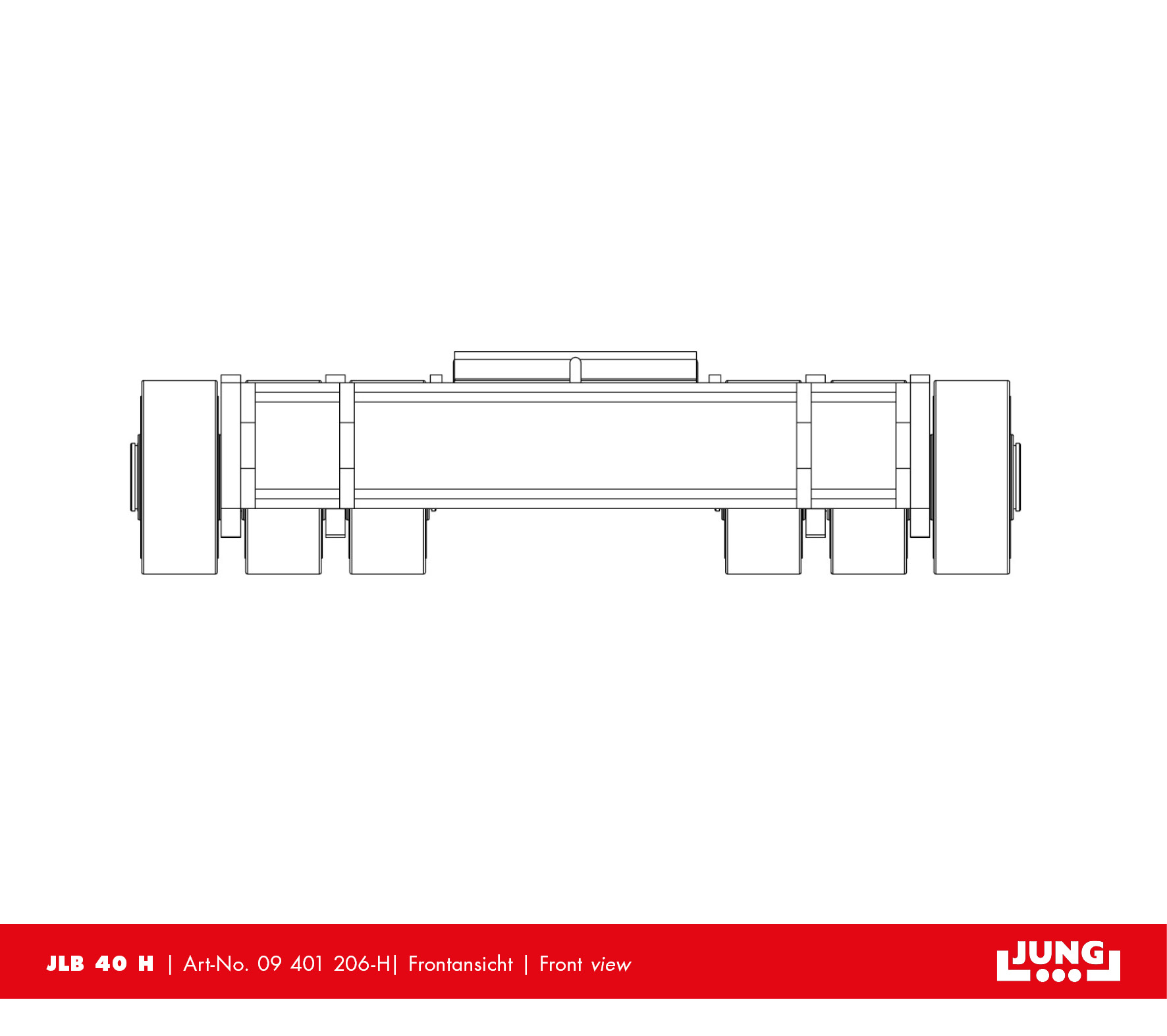 Steerable trolley JLB 40 H Professional - NEW