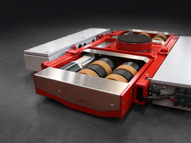 Transport trolleys for loads up to 200 t JUNG Hebetechnik