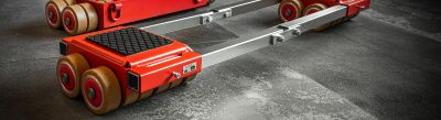Move loads up to 60 tons with Series G Transport Trolleys made by JUNG