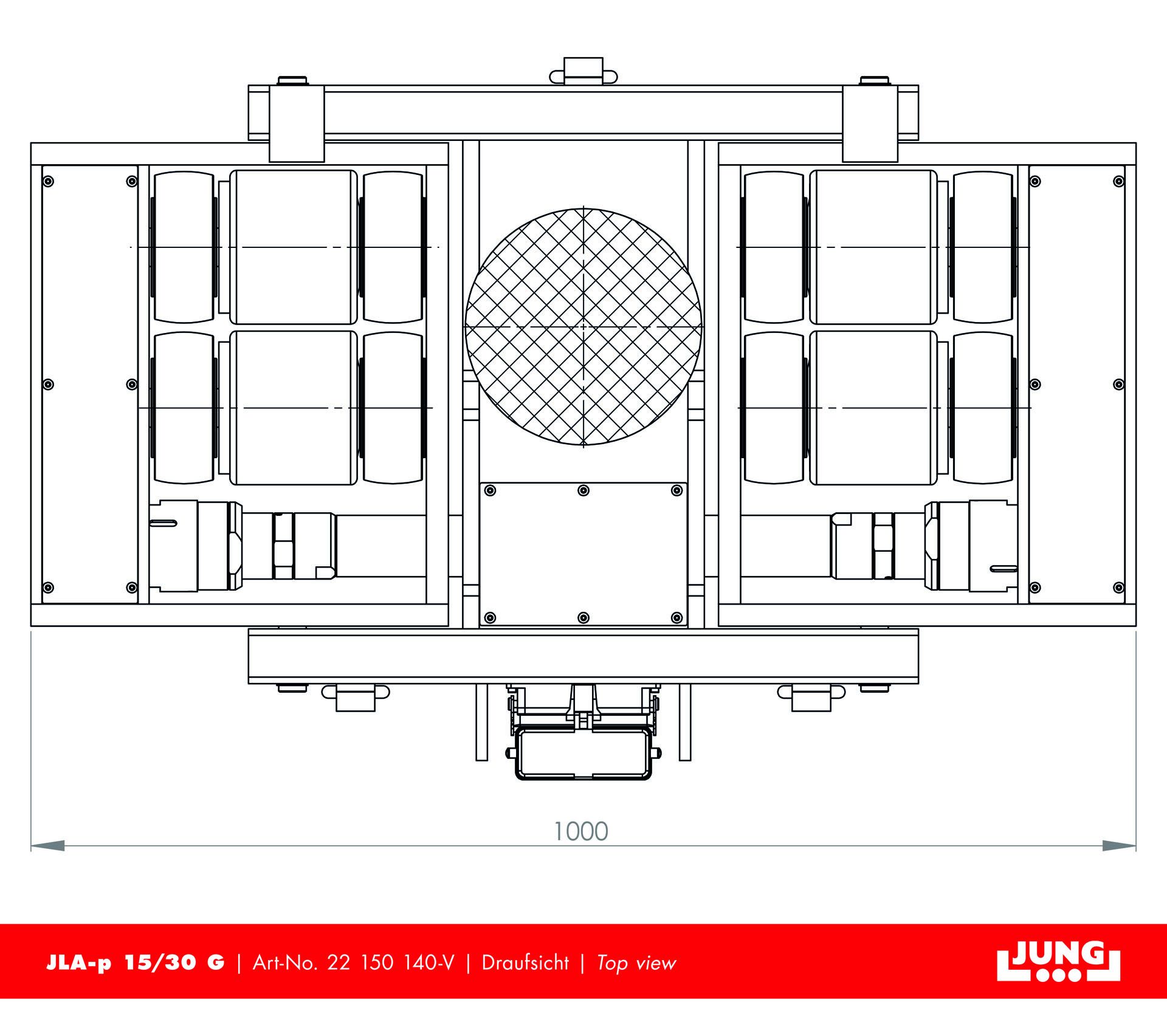 Transport trolley Set JLA-p 15/30 G with JFB 15 G