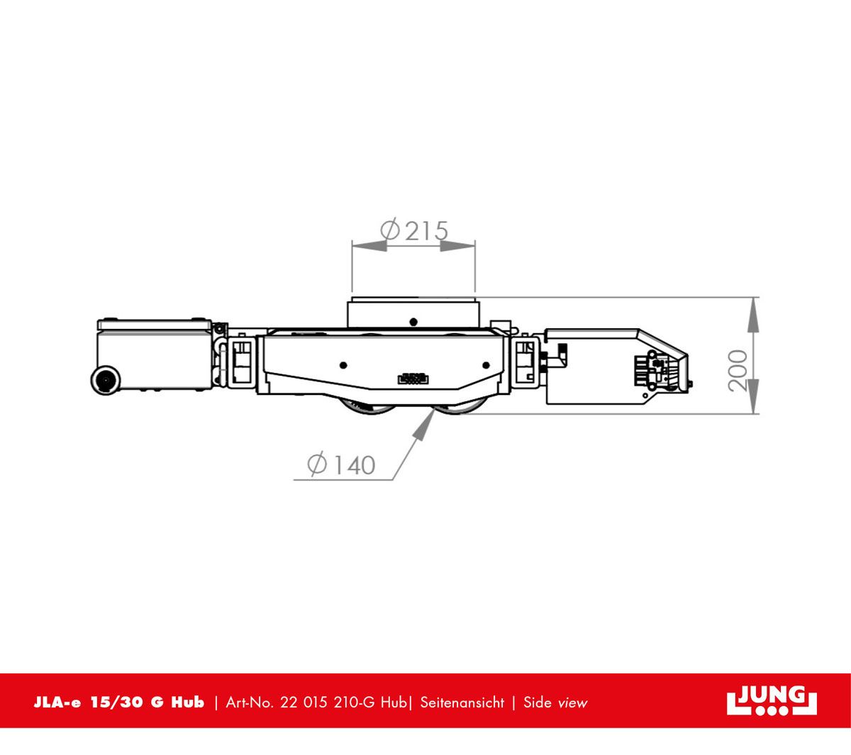 Innovative transportation - the electric-powered transport trolley JLA ...