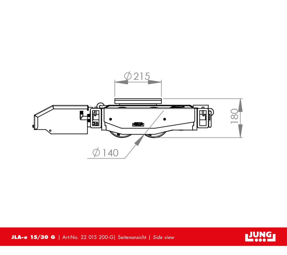 Innovative transportation - the electric-powered transport trolley JLA ...